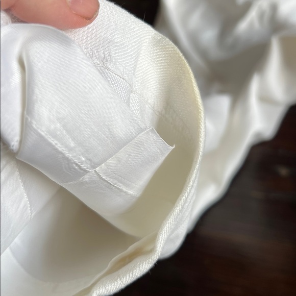 Lauren Ralph Lauren White Linen Trousers Size 8 - Picture 4 of 6